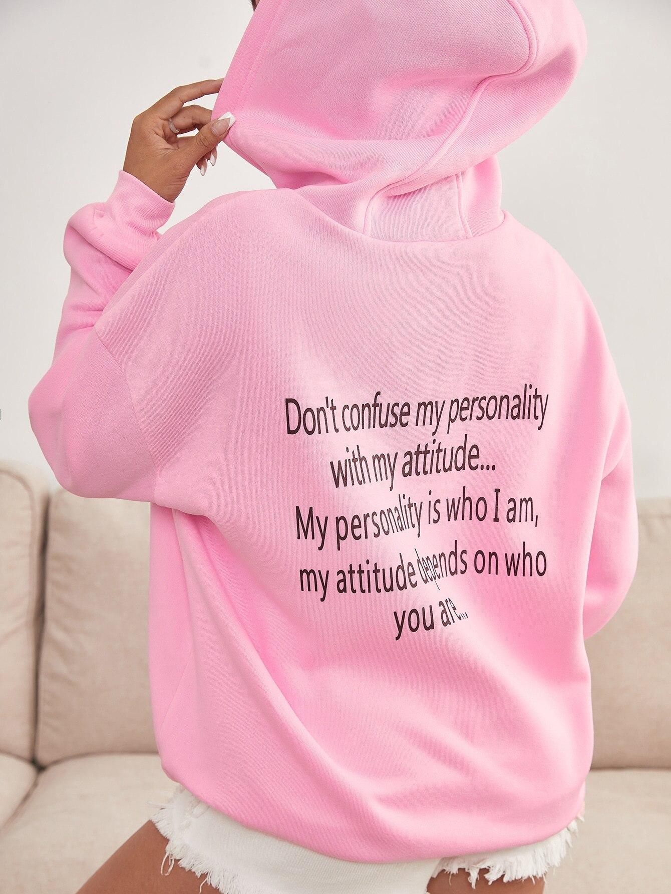 Не путайте мою индивидуальность с моим отношением. Удобные мягкие пуловеры с хлопковым капюшоном. Свободный свитшот. Спортивная одежда в стиле Харадзюку. 3XL розовый
Не путайте мою индивидуальность с моим отношением. Удобные мягкие пуловеры с хлопковым капюшоном. Свободный свитшот. Спортивная одежда в стиле Харадзюку. 3XL розовый