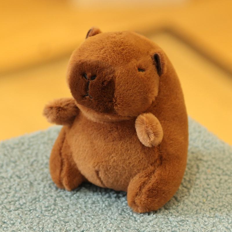 Pink Capybara Plush Toy Buddha Pendant Keychain Gift As shown in color
Pink Capybara Plush Toy Buddha Pendant Keychain Gift As shown in color