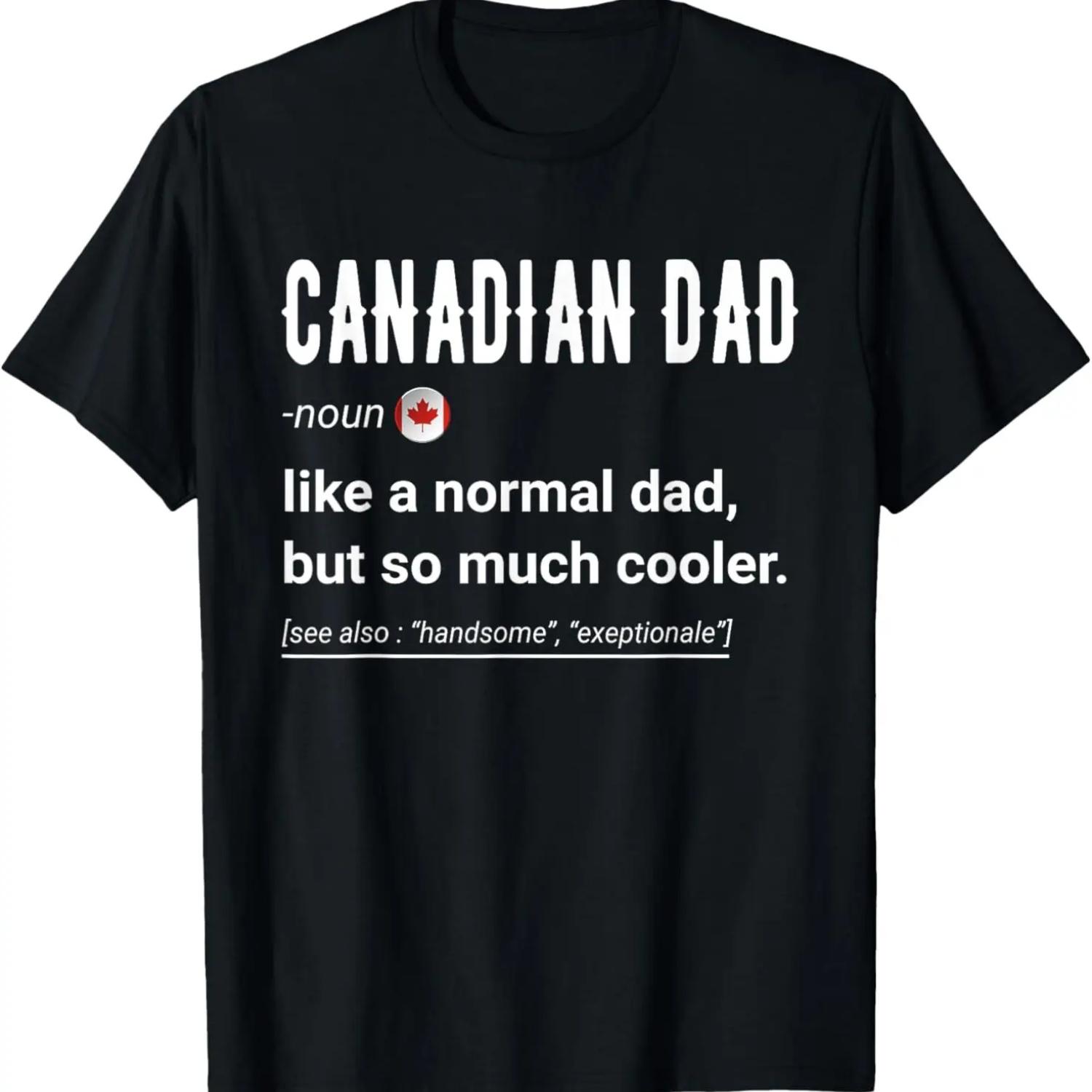 Canadian Dad Definition Shirt - Funny Canadian Daddy Flag T-Shirt S
Canadian Dad Definition Shirt - Funny Canadian Daddy Flag T-Shirt S
