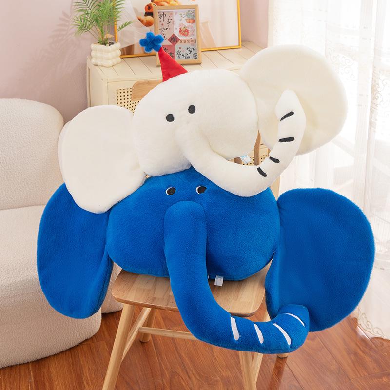 Cartoon Elephant Plush Pillow: Cozy Sofa Ornament & Sleeping Backrest for Girls 85 cm
Cartoon Elephant Plush Pillow: Cozy Sofa Ornament & Sleeping Backrest for Girls 85 cm