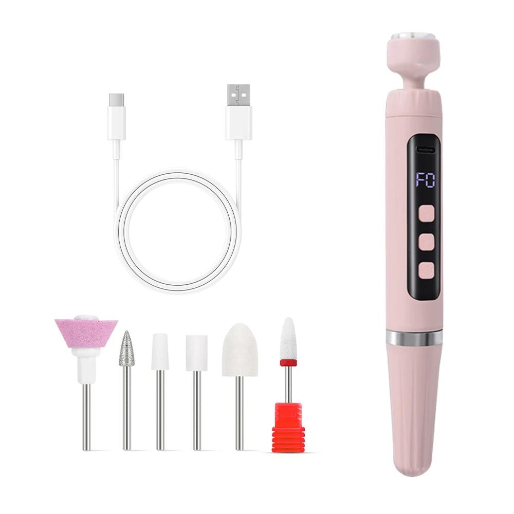 2 in 1Rechargeable Electric Nail Drill Machine Portable With UV Light LED Nail Lamp,Electric Nail File with UV Light for Nails розовый
2 in 1Rechargeable Electric Nail Drill Machine Portable With UV Light LED Nail Lamp,Electric Nail File with UV Light for Nails розовый