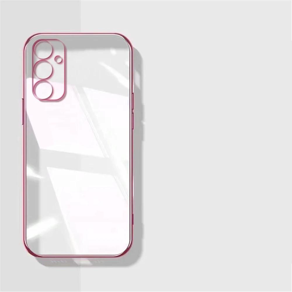 Plating Transparent Phone Case For Samsung Galaxy A56 A36 A26 A16 A06 A55 A35 A25 A15 A54 A34 A24 A14 Silicone Cover For Samsung A06 4G
Plating Transparent Phone Case For Samsung Galaxy A56 A36 A26 A16 A06 A55 A35 A25 A15 A54 A34 A24 A14 Silicone Cover For Samsung A06 4G