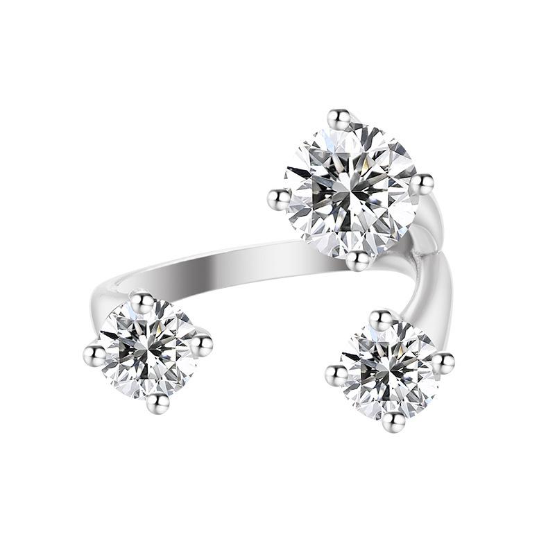 2026 Fashion Colored Treasure Women s Ring Three Diamonds Eight Hearts Eight Arrows Plated S925 Silver High-end Jewelry Resizable
2026 Fashion Colored Treasure Women s Ring Three Diamonds Eight Hearts Eight Arrows Plated S925 Silver High-end Jewelry Resizable
