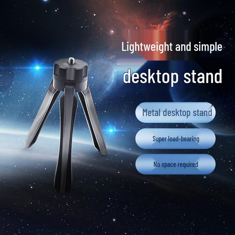 Mini Desktop Tripod Stand for Live Broadcast Microphone Joyful Casting
Mini Desktop Tripod Stand for Live Broadcast Microphone Joyful Casting