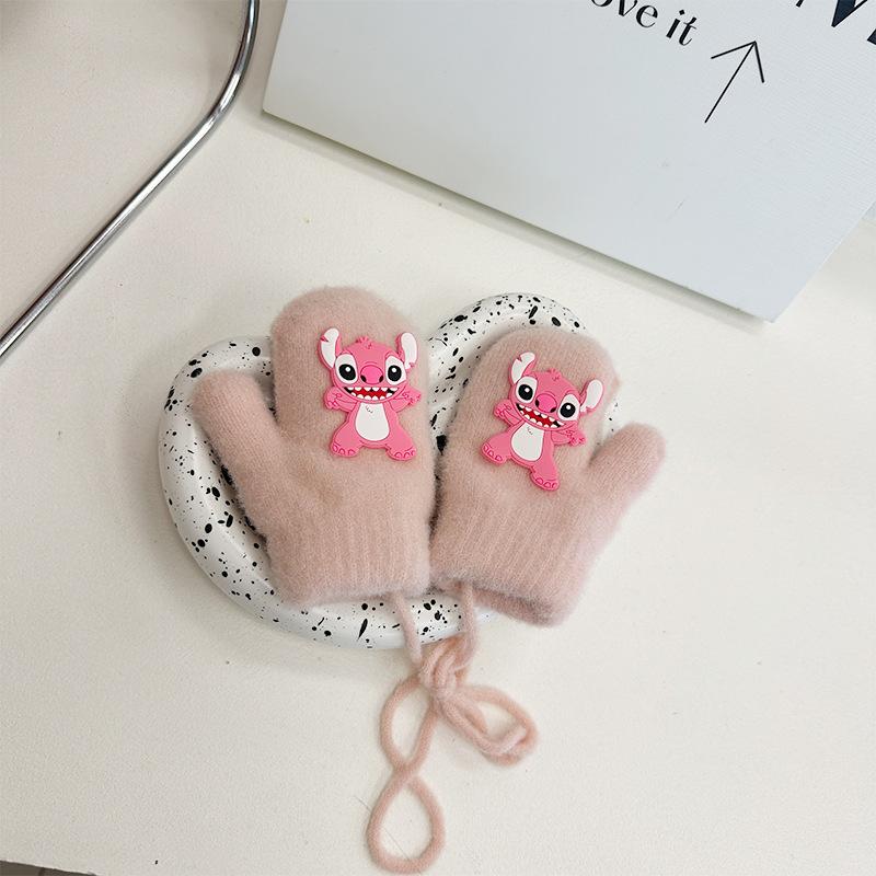 Children s Finger Finger Wool Gloves Cartoon Cute Stitch Baby Male and Female Baby Warm and Cold-proof Halter Neck Mittens one size
Children s Finger Finger Wool Gloves Cartoon Cute Stitch Baby Male and Female Baby Warm and Cold-proof Halter Neck Mittens one size