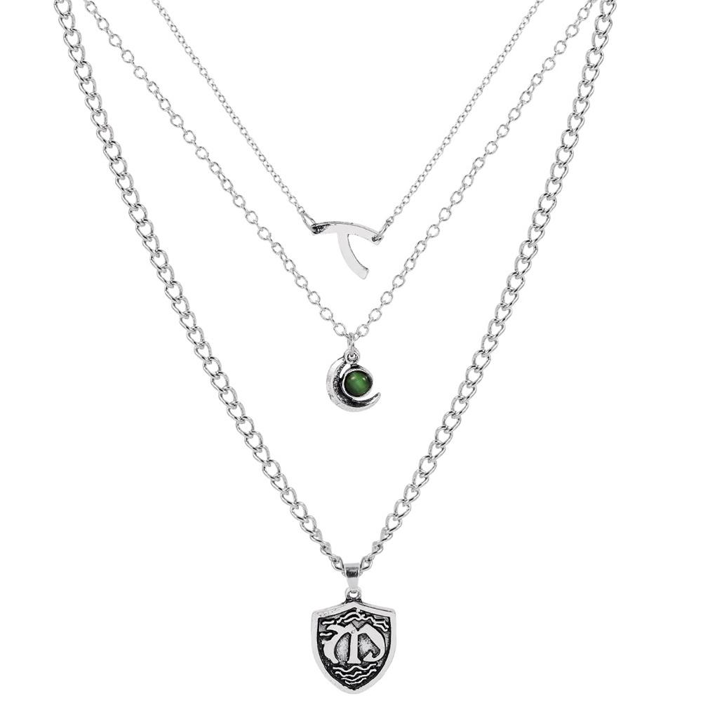 3 Layer Necklace for Women Family Pendant Necklace Multi Layer Necklace Cosplay Jewelry Clavicle
3 Layer Necklace for Women Family Pendant Necklace Multi Layer Necklace Cosplay Jewelry Clavicle