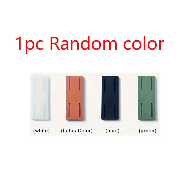 1 шт. Органайзер для тримача розеток, Фіксатор розеток, Потужний безслідний настінний самоклеючий тримач для кабелю, Безшовний тримач подовжувача, Тримач для дроту, Універсальні гачки Random color
1 шт. Органайзер для тримача розеток, Фіксатор розеток, Потужний безслідний настінний самоклеючий тримач для кабелю, Безшовний тримач подовжувача, Тримач для дроту, Універсальні гачки Random color