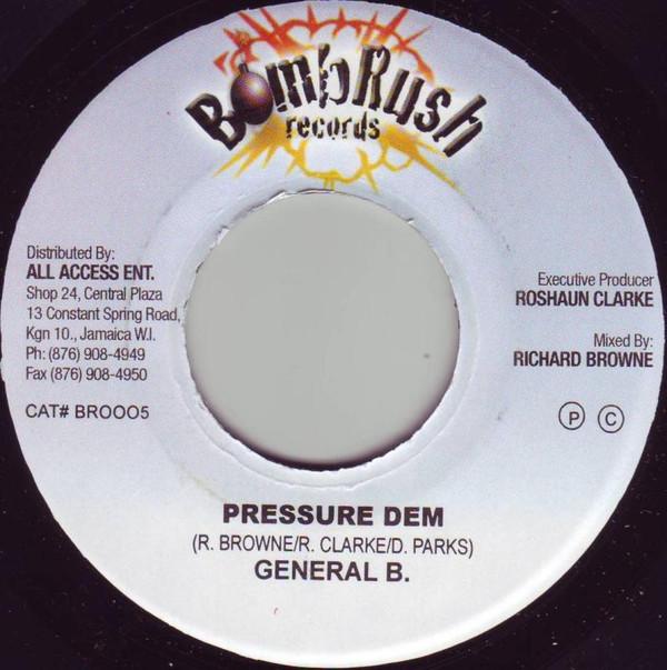 7inch Record MONSTER SHACK CREW / GENERAL B - Ganja Baby / Pressure Dem BR0005 Bomb Rush Recor Jamaica Reggae, Ska & Dub Used
7inch Record MONSTER SHACK CREW / GENERAL B - Ganja Baby / Pressure Dem BR0005 Bomb Rush Recor Jamaica Reggae, Ska & Dub Used