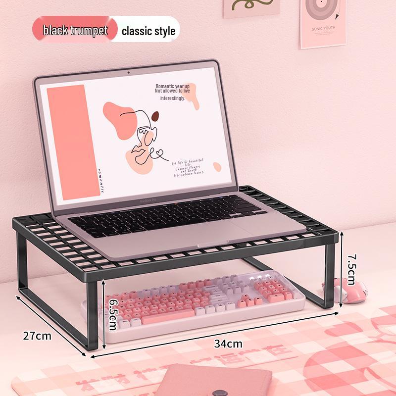 Multi-Purpose Metal Laptop & Monitor Stand with Cooling Feature
Multi-Purpose Metal Laptop & Monitor Stand with Cooling Feature