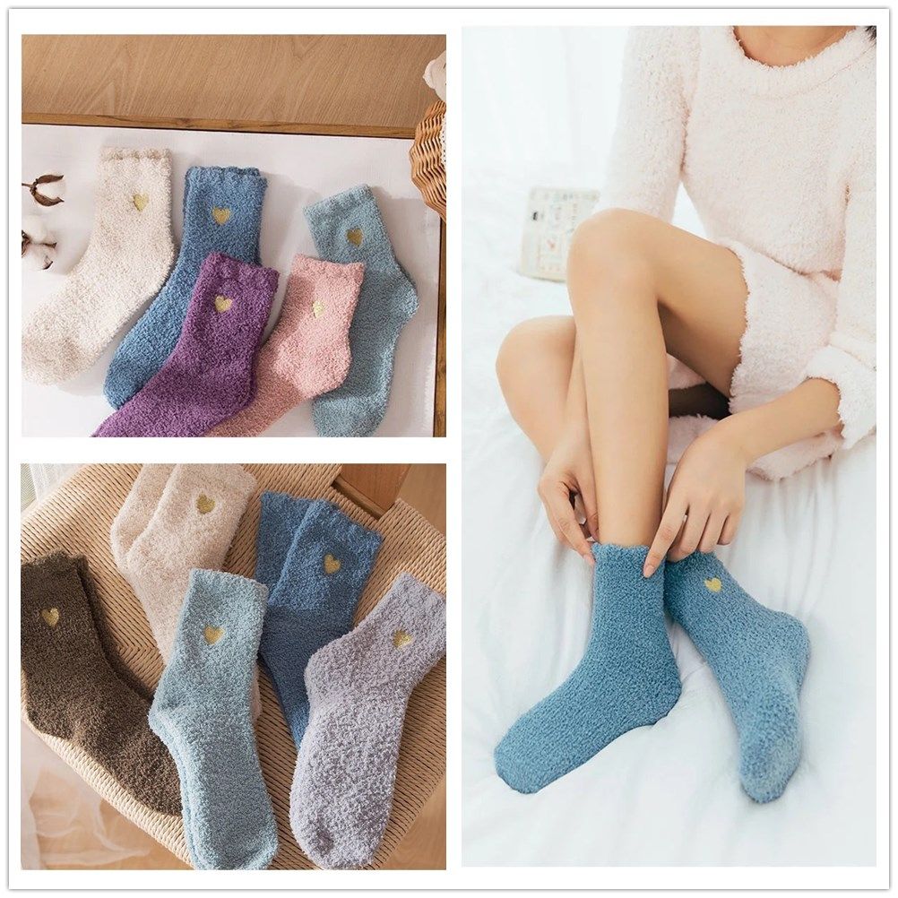 1 pair Plush Soft Heart Design Winter Socks Foot Warm Sleeping Socks Floor Fluffy Socks фіолетовий
1 pair Plush Soft Heart Design Winter Socks Foot Warm Sleeping Socks Floor Fluffy Socks фіолетовий