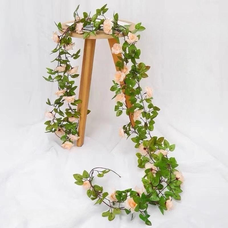 2 м / 6,5 футов Гирлянда Розовая роза Лоза Искусственные цветы, Шелковые искусственные цветы для Свадебной арки Садовый фон Украшение для церемонии One size
2 м / 6,5 футов Гирлянда Розовая роза Лоза Искусственные цветы, Шелковые искусственные цветы для Свадебной арки Садовый фон Украшение для церемонии One size