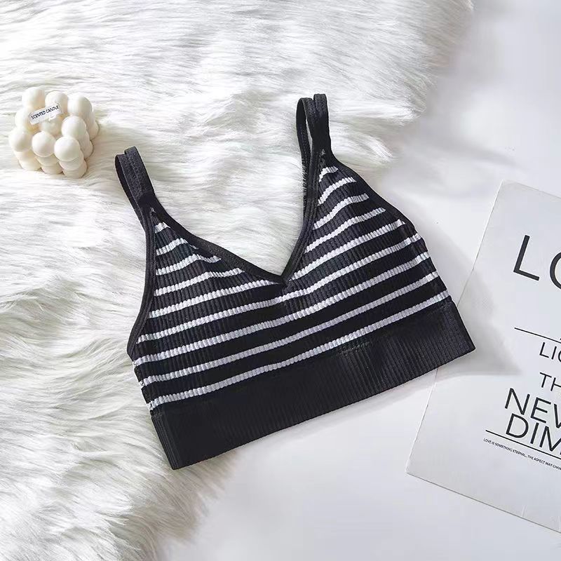 Бюстгальтер-майка Цельный С подкладкой Противоскользящий Универсальный Студенческий Однотонный В полоску Маленькая майка на бретелях Нижнее белье L
Бюстгальтер-майка Цельный С подкладкой Противоскользящий Универсальный Студенческий Однотонный В полоску Маленькая майка на бретелях Нижнее белье L