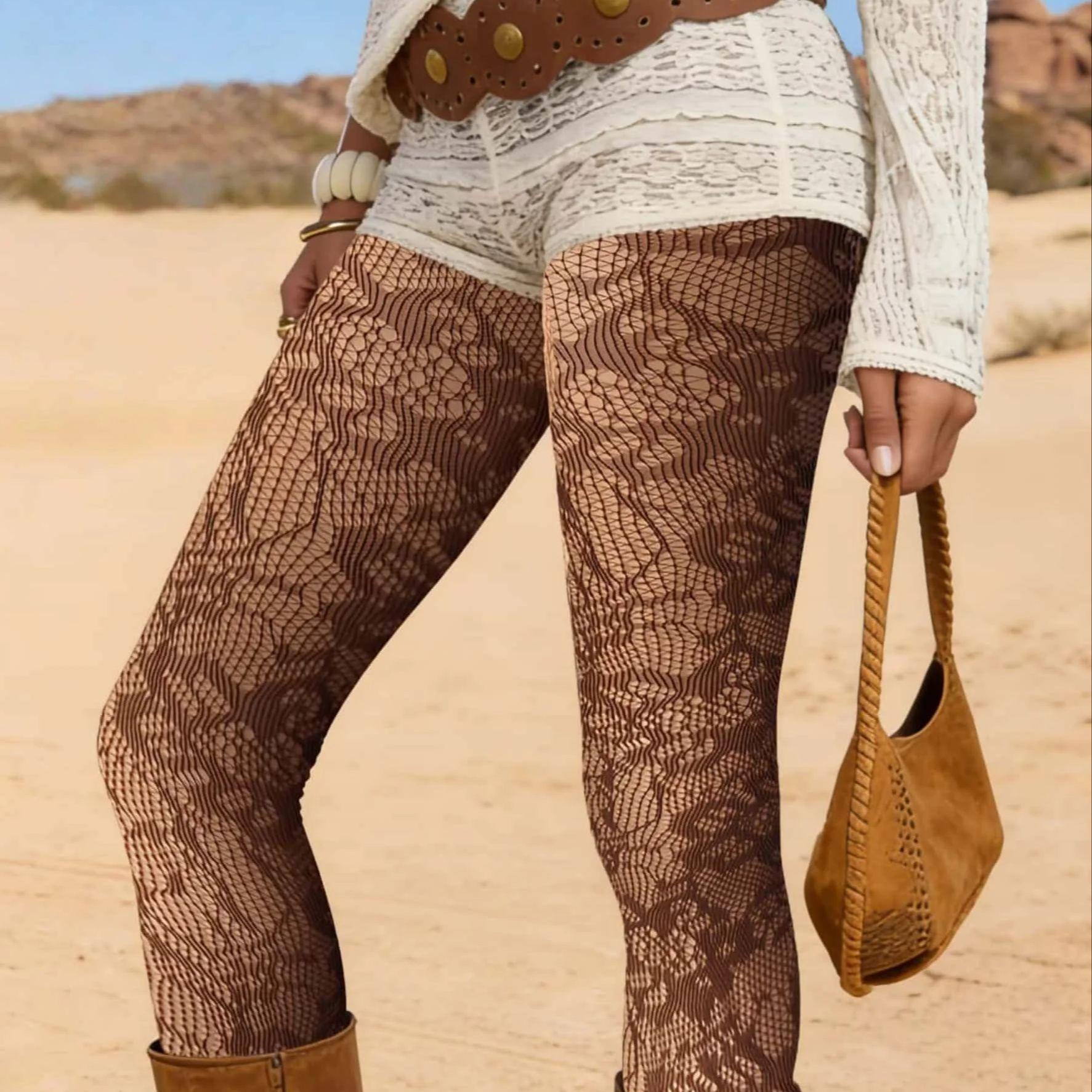 Women S Coffee Sunflower Fishnet Tights Comfortable Fashion Sexy Sheer Leggings For Outdoor Street Wear M
Women S Coffee Sunflower Fishnet Tights Comfortable Fashion Sexy Sheer Leggings For Outdoor Street Wear M