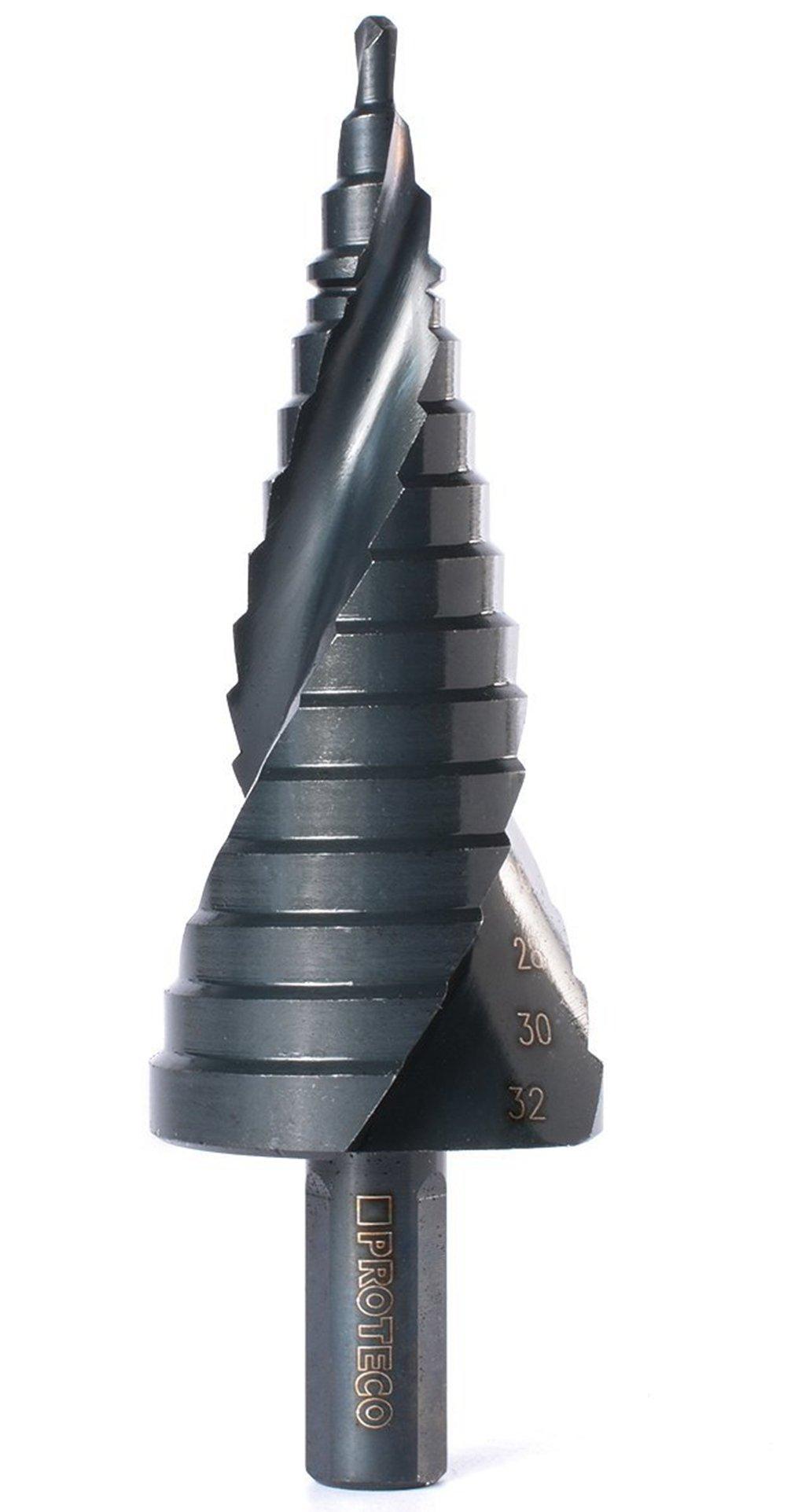 Step Drill Bamboo Shoot Metal Hole Countersink Spiral for Bit, Deburrer, Cutter, Enlarger, Bit, Drill, Plastic/Steel, 4-32mm
Step Drill Bamboo Shoot Metal Hole Countersink Spiral for Bit, Deburrer, Cutter, Enlarger, Bit, Drill, Plastic/Steel, 4-32mm