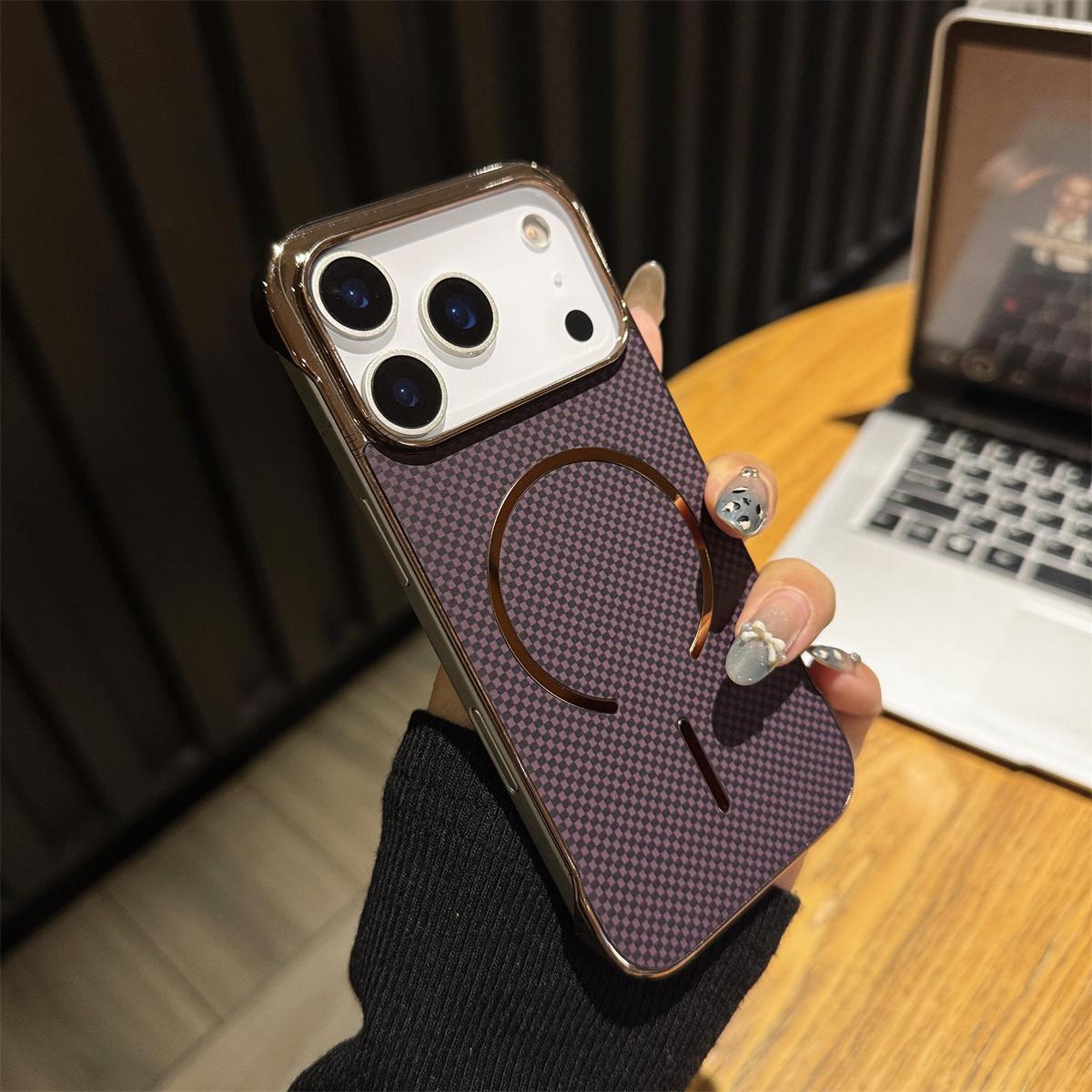 Electroplated Frameless Protective Phone Case for Iphone 17 Air 17 Pro Max Frameless Kevlar Magnetic Wireless Charging Cover iPhone Air фиолетовый
Electroplated Frameless Protective Phone Case for Iphone 17 Air 17 Pro Max Frameless Kevlar Magnetic Wireless Charging Cover iPhone Air фиолетовый