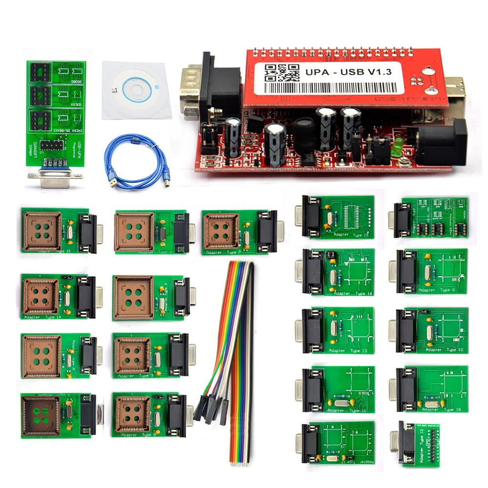 Full Adapters UPA USB Programmer V1.3 UPA USB UPA Chip Tuning Tools ECU Programmer Serial Programmer UPA USB Programmer
Full Adapters UPA USB Programmer V1.3 UPA USB UPA Chip Tuning Tools ECU Programmer Serial Programmer UPA USB Programmer