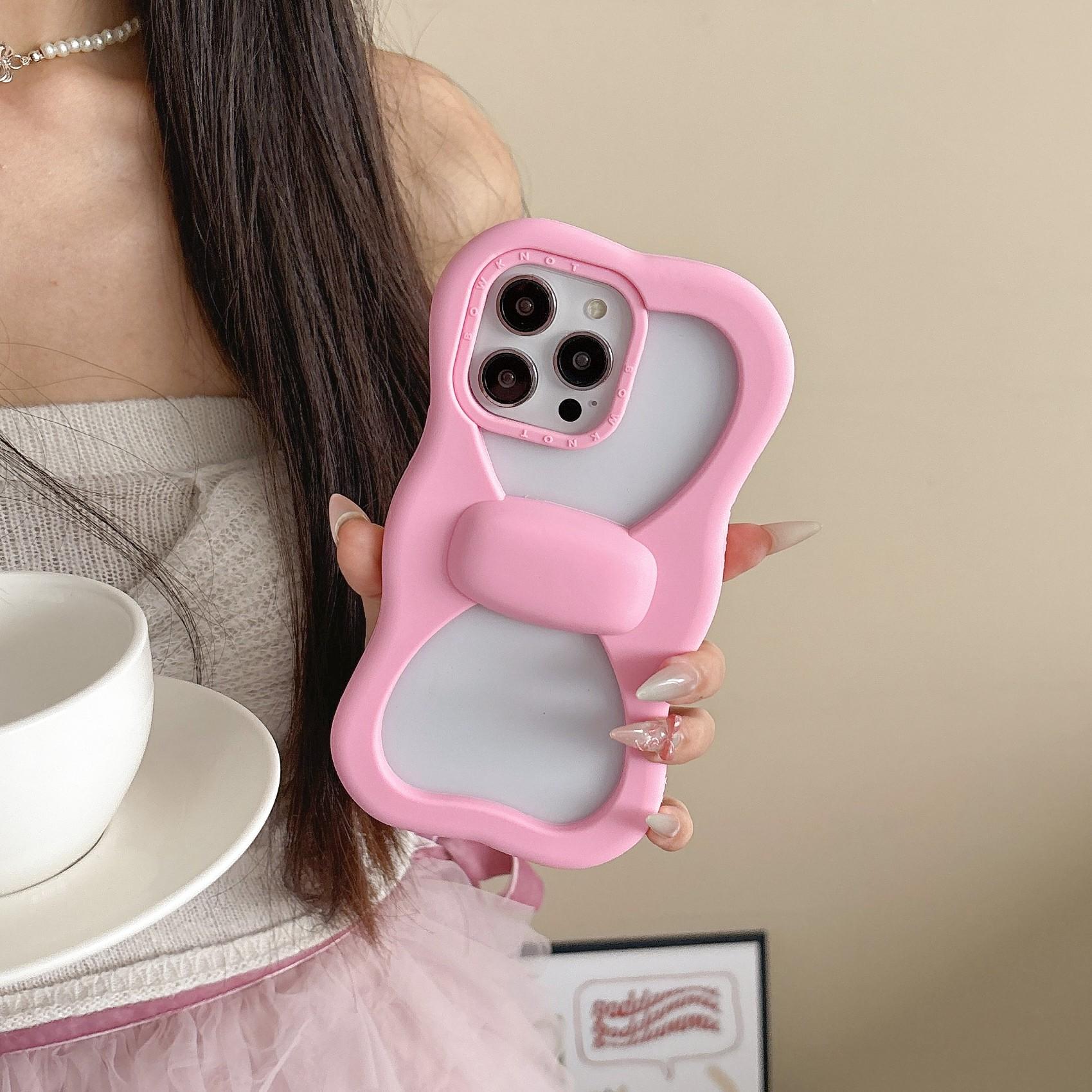 For iPhone 15 Pro Silicone Case Cute Hollow Butterfly Bow Design Shockproof Phone Back Cover A
For iPhone 15 Pro Silicone Case Cute Hollow Butterfly Bow Design Shockproof Phone Back Cover A