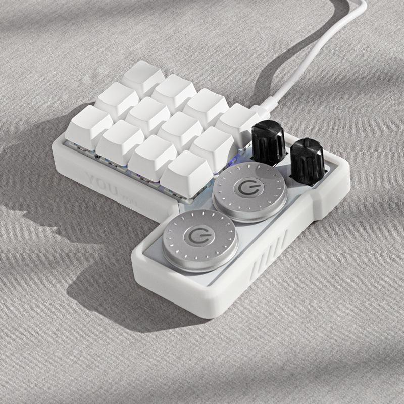 YYR4 Compact Custom Keyboard for Editing & Design
YYR4 Compact Custom Keyboard for Editing & Design