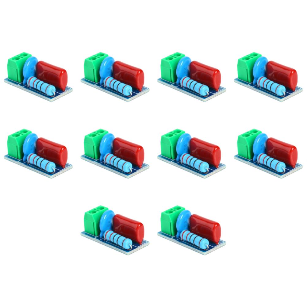 10/20Pcs RC Absorption Circuit Module Relay Contact Protection Resistance Surge AC/DC 5V-400V Snubber Board 10Pcs
10/20Pcs RC Absorption Circuit Module Relay Contact Protection Resistance Surge AC/DC 5V-400V Snubber Board 10Pcs