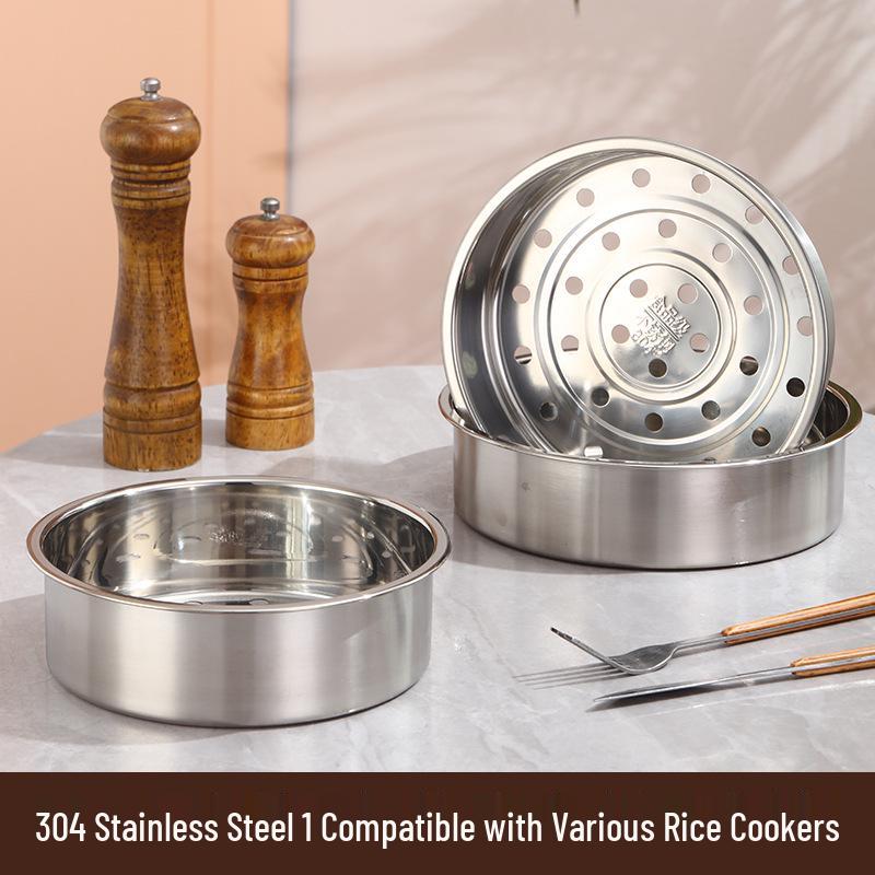 In Stock 304 Stainless Steel Multi-Purpose Rice Cooker Steamer Basket for Eggs and Vegetables 201 Steamer 20cm
In Stock 304 Stainless Steel Multi-Purpose Rice Cooker Steamer Basket for Eggs and Vegetables 201 Steamer 20cm