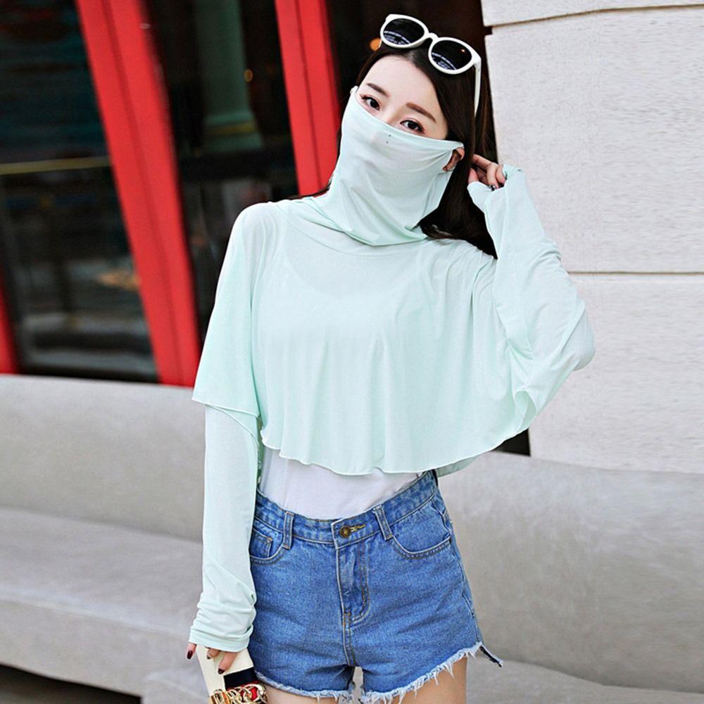 Sleeves With Mask Veil Summer Sunscreen Sleeves Cooling Sleeves Ice Silk Shawls Arm Sleeves синий
Sleeves With Mask Veil Summer Sunscreen Sleeves Cooling Sleeves Ice Silk Shawls Arm Sleeves синий