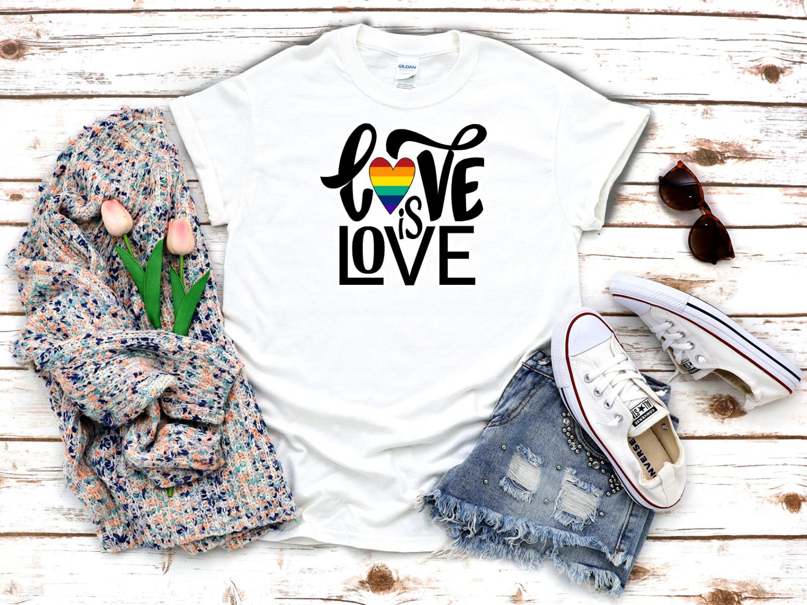 26 LBGT Love is Love Women s 3 4 Short Sleeve T-Shirt K805 Unisex T-Shirt XL
26 LBGT Love is Love Women s 3 4 Short Sleeve T-Shirt K805 Unisex T-Shirt XL