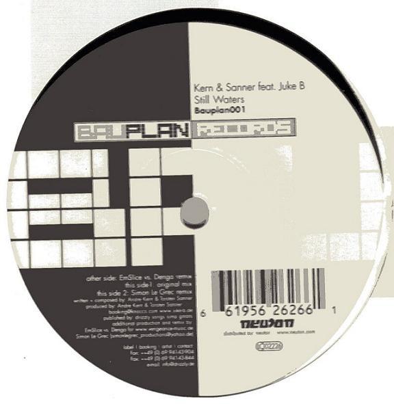 12inch Record KERN & SANNER, JUKE B. - Still Waters BAUPLAN001 Bauplan Records 2006 Germany Dance & Electronica Used
12inch Record KERN & SANNER, JUKE B. - Still Waters BAUPLAN001 Bauplan Records 2006 Germany Dance & Electronica Used