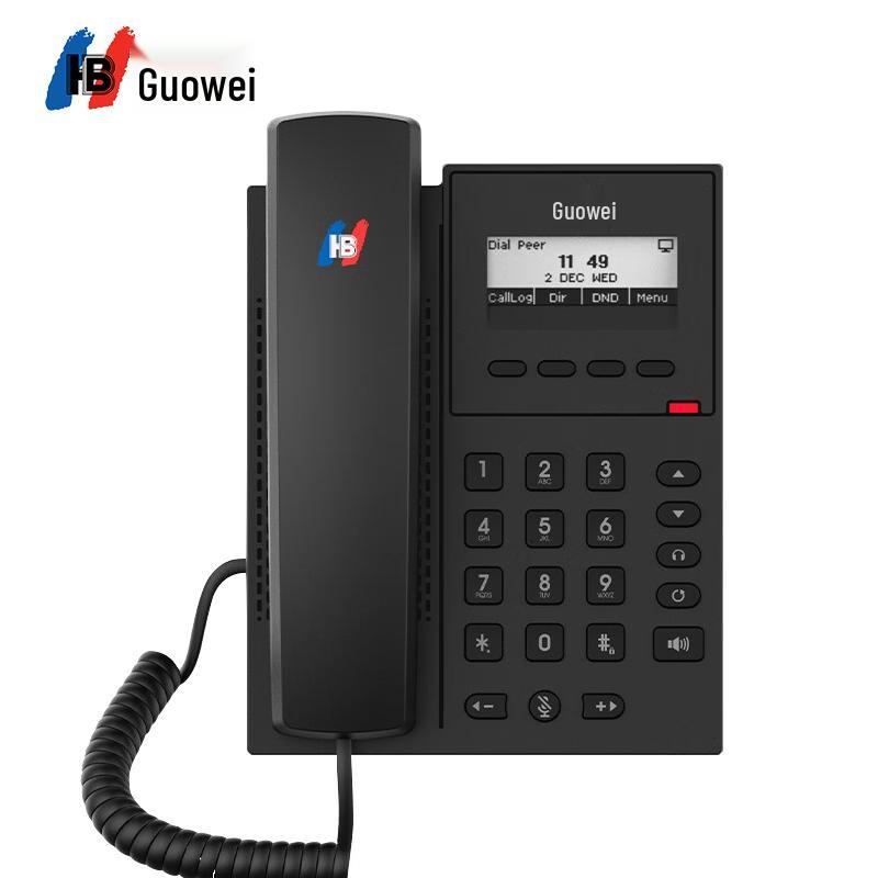 Guowei GW11 SIP IP Phone (CN version)
Guowei GW11 SIP IP Phone (CN version)