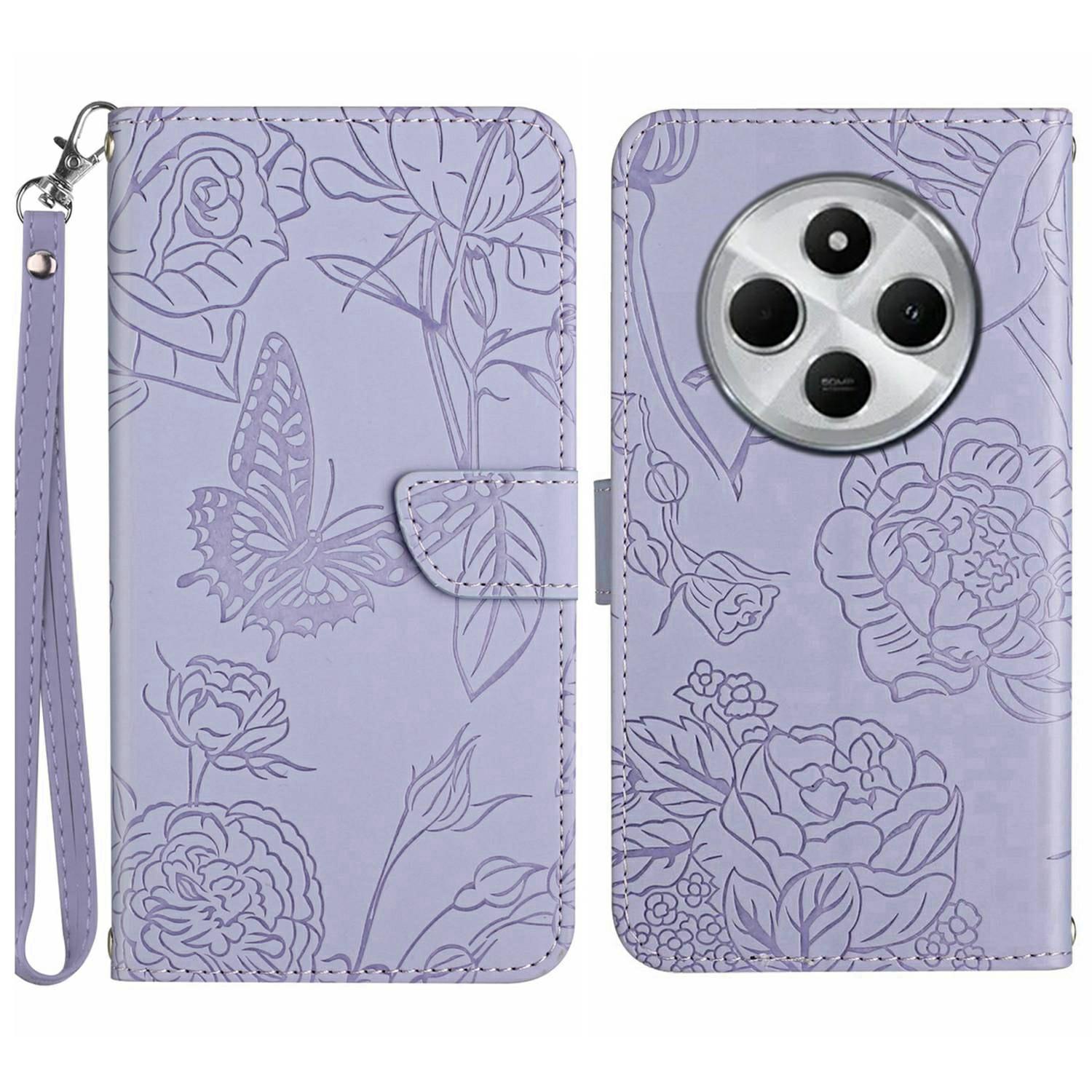 HT03 For Xiaomi Poco C75 4G/Redmi 14R 5G/14C 4G Case Butterfly Flower Imprint Leather Phone Cover with Strap Purple
HT03 For Xiaomi Poco C75 4G/Redmi 14R 5G/14C 4G Case Butterfly Flower Imprint Leather Phone Cover with Strap Purple