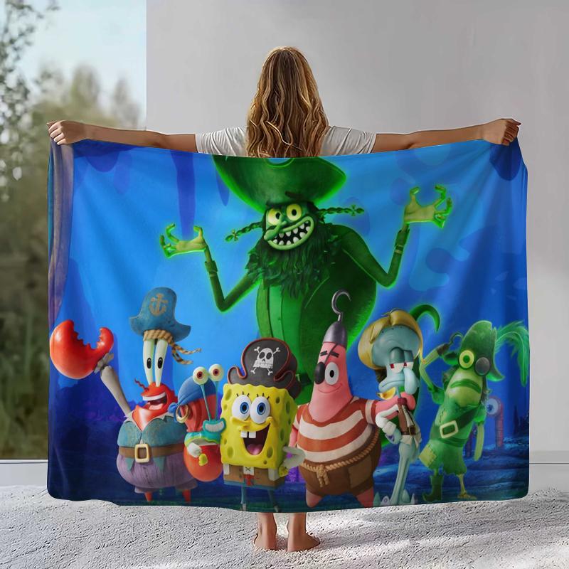 Funny S-SpongeBob Patrick Star Cartoon Flannel Blanket,Ultra Soft Warm Plush Throw for Home Bedroom Bed Sofa Cover Camping gift 75x90cm
Funny S-SpongeBob Patrick Star Cartoon Flannel Blanket,Ultra Soft Warm Plush Throw for Home Bedroom Bed Sofa Cover Camping gift 75x90cm