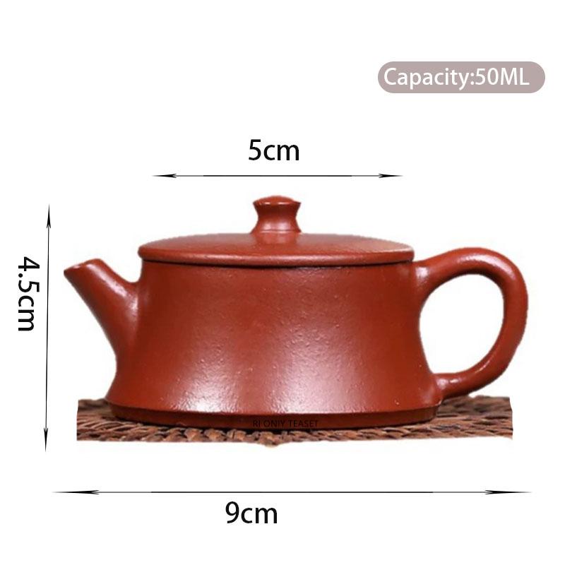 50ml Small Capacity Yixing Purple Clay Teapot Famous Handmade Tea Pot Beauty Tea Infuser Kettle Chinese Raw Ore Zisha Teaware
50ml Small Capacity Yixing Purple Clay Teapot Famous Handmade Tea Pot Beauty Tea Infuser Kettle Chinese Raw Ore Zisha Teaware