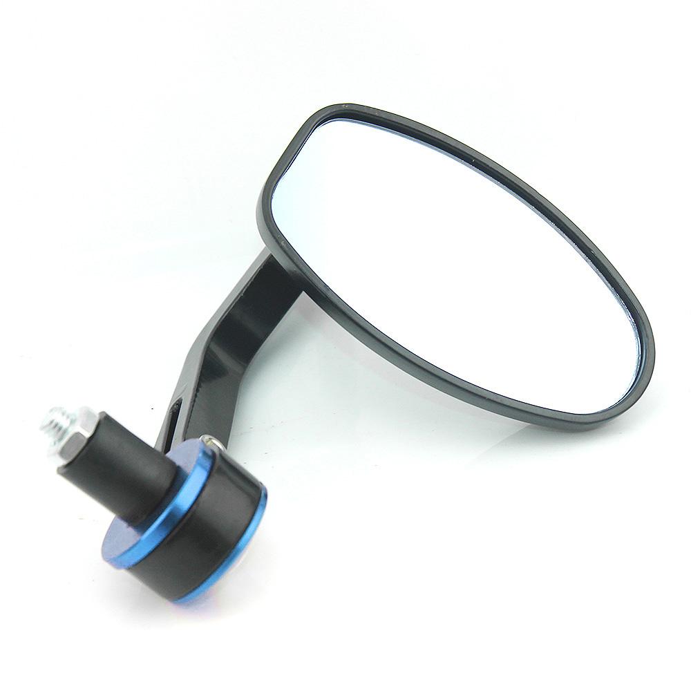 Пара 7/8 ; 22 мм руль мотоцикла, торцевые зеркала, овальные синие очки, боковое зеркало заднего вида, универсальное для мотокросса, мото