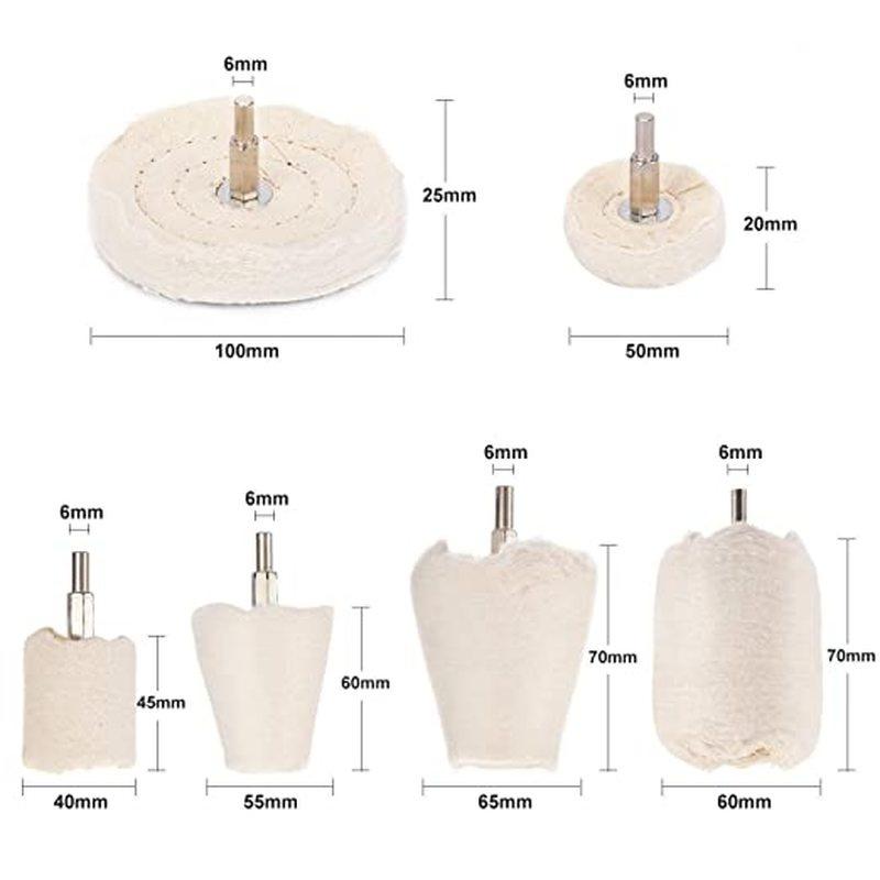 Набор полировальных кругов для дрели, набор полировальных инструментов, 11 шт., хлопковая шлифовальная головка с шестигранным валом 1/4 дюйма для вращающихся инструментов
Набор полировальных кругов для дрели, набор полировальных инструментов, 11 шт., хлопковая шлифовальная головка с шестигранным валом 1/4 дюйма для вращающихся инструментов