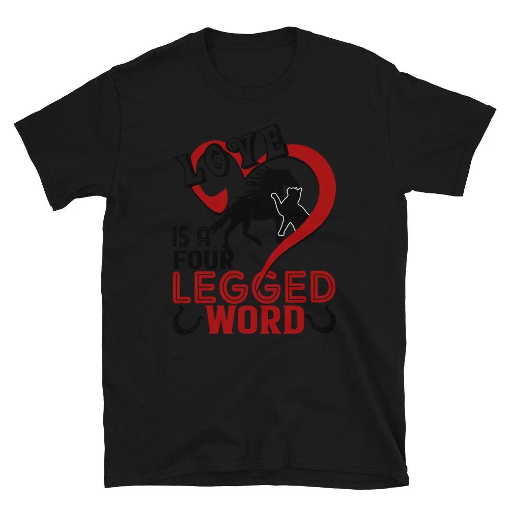 Four Leged Word Horse Horseback Equestrian T-Shirt M
Four Leged Word Horse Horseback Equestrian T-Shirt M