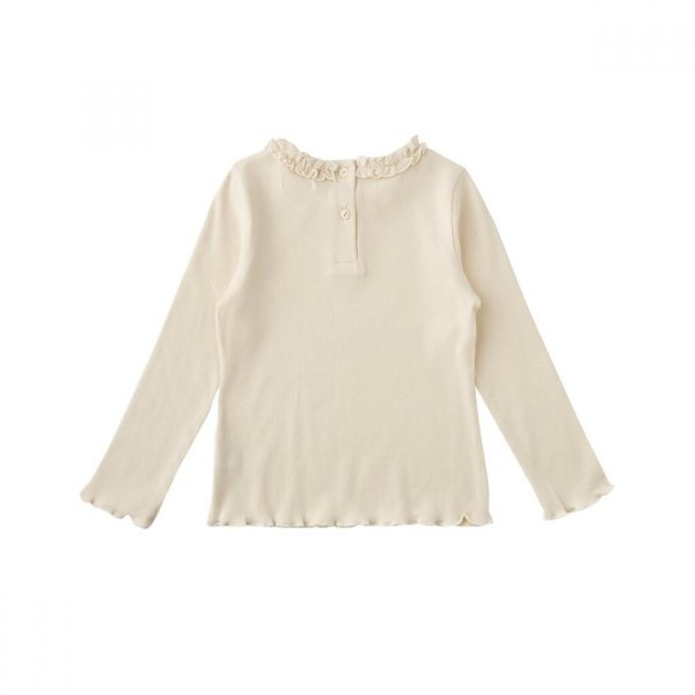 LiTTle Ground Daily Frill Lip T shirT 76112 330 02 IVORY/145
LiTTle Ground Daily Frill Lip T shirT 76112 330 02 IVORY/145