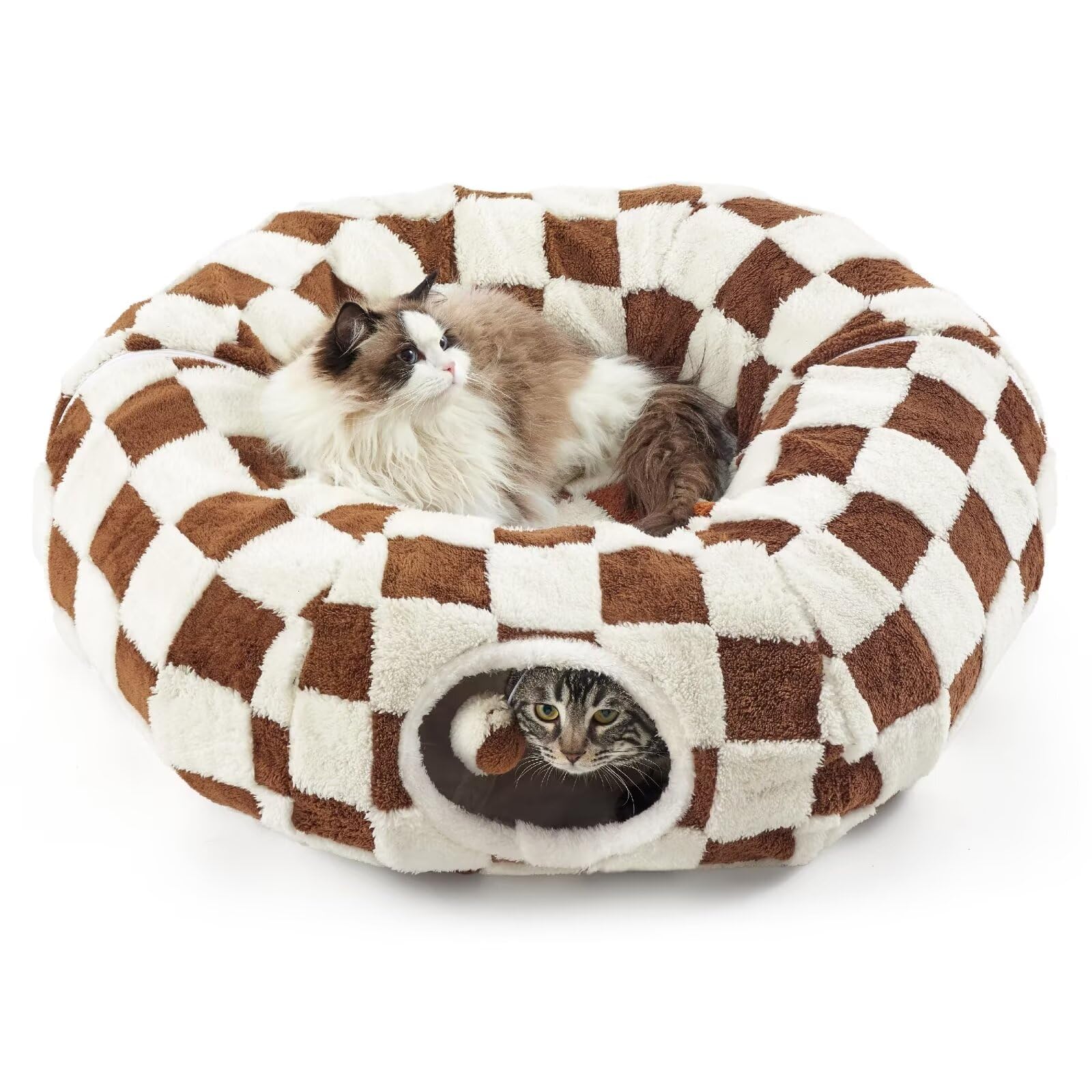 Lesure Cat Tunnel Bed Cat Bed Cat Tunnel Soft Warm Washable Round Mat Included Foldable Convenient Storage Easy to Clean Suitable for Small Pets Such
Lesure Cat Tunnel Bed Cat Bed Cat Tunnel Soft Warm Washable Round Mat Included Foldable Convenient Storage Easy to Clean Suitable for Small Pets Such