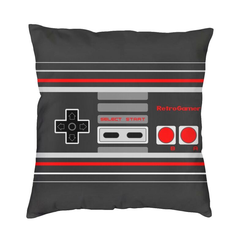 Retro Gamer Controller Cushion Cover 45x45 Home Decorative Print Video Game Gaming Gamepad Throw Pillow For Sofa Double-sided
Retro Gamer Controller Cushion Cover 45x45 Home Decorative Print Video Game Gaming Gamepad Throw Pillow For Sofa Double-sided