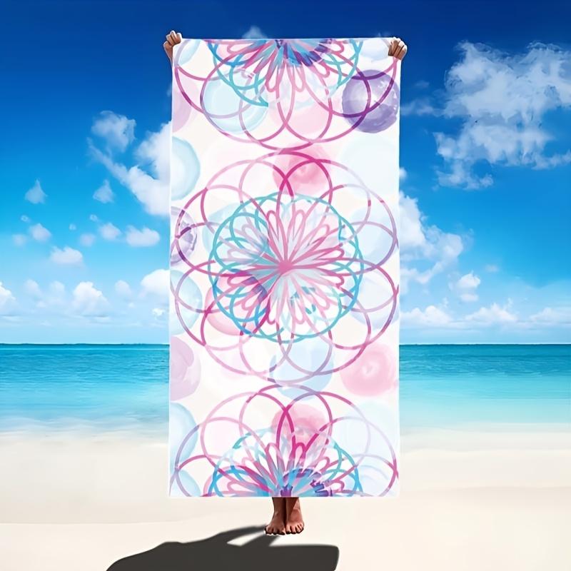 Colorful Patterns Artistic Beach Towel, Vibrant Abstract Design Quick-Dry Sand-Free Microfiber Bath Towel for Yoga and Swimming W30*H60(CM)
Colorful Patterns Artistic Beach Towel, Vibrant Abstract Design Quick-Dry Sand-Free Microfiber Bath Towel for Yoga and Swimming W30*H60(CM)