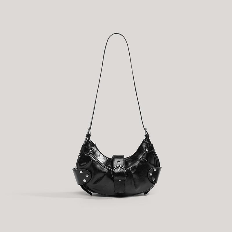 Bag New Y2K Locomotive Bag High Value Spice Girl Armpit Bag Street Atmosphere One Shoulder Messenger Bag Woman
Bag New Y2K Locomotive Bag High Value Spice Girl Armpit Bag Street Atmosphere One Shoulder Messenger Bag Woman