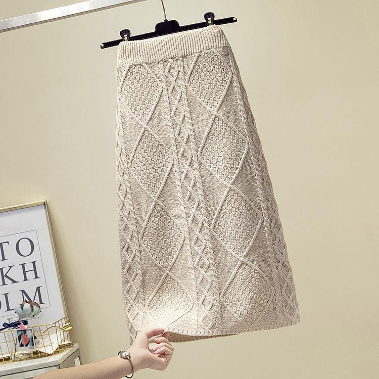 Женские повседневные трикотажные юбки зимние с высокой талией средней длины шерстяная юбка с запахом до бедер женская One Size абрикосовый
Женские повседневные трикотажные юбки зимние с высокой талией средней длины шерстяная юбка с запахом до бедер женская One Size абрикосовый