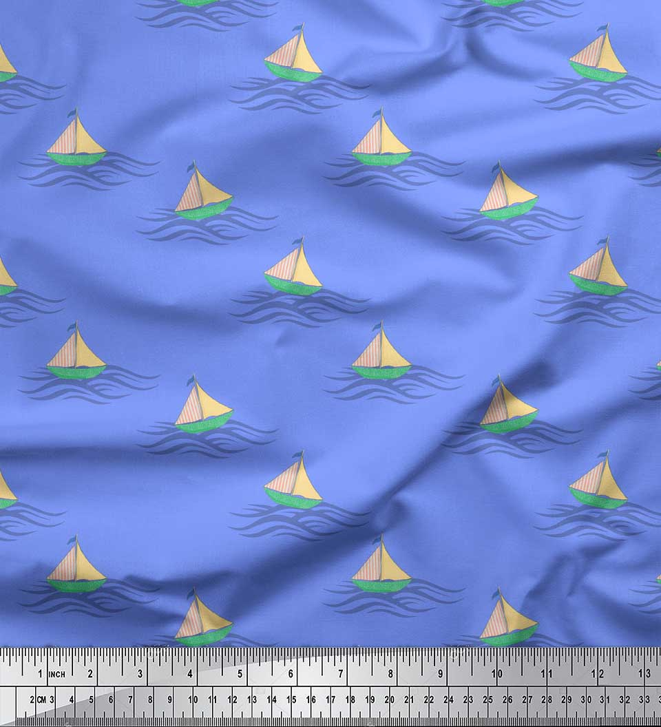 Soimoi Blue Japan Crepe Satin Fabric Yacht & Waves Морской принт Ткань на метр 42 дюйма 42 Inch Wide - Poly Crepe зелёный
Soimoi Blue Japan Crepe Satin Fabric Yacht & Waves Морской принт Ткань на метр 42 дюйма 42 Inch Wide - Poly Crepe зелёный