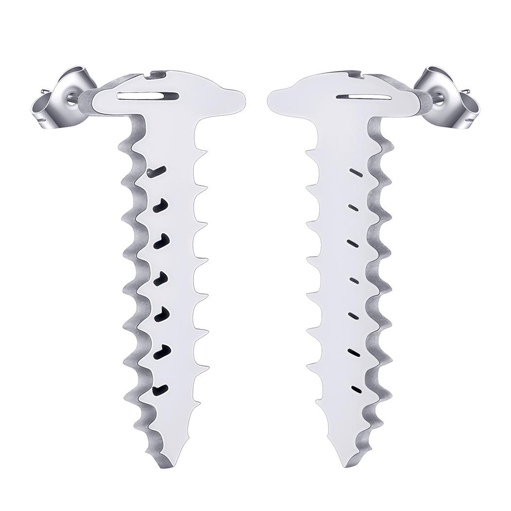 Vintage Screw Pattern Earrings Handyman Accessories Woman And Men Creative Stainless Steel Earring Trendy Zircon Gifts
Vintage Screw Pattern Earrings Handyman Accessories Woman And Men Creative Stainless Steel Earring Trendy Zircon Gifts