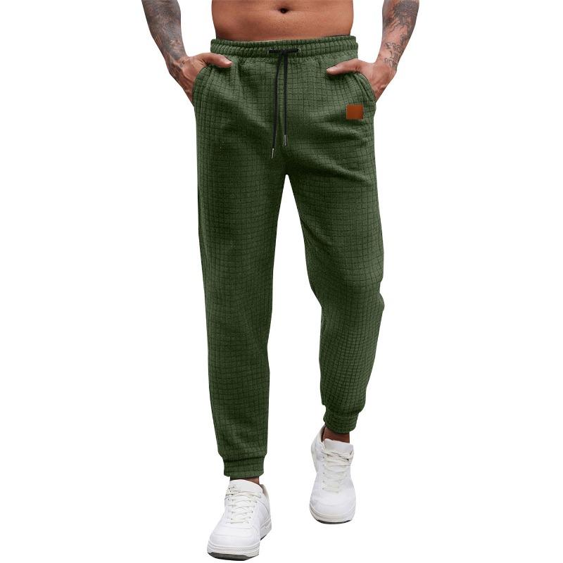 Waffle Sweatpants Men s Checkered Fabric Sweatpants Personalized Fashion Pants XXXL зелений
Waffle Sweatpants Men s Checkered Fabric Sweatpants Personalized Fashion Pants XXXL зелений