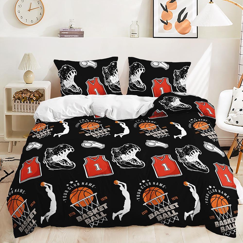 Football Single Duvet Covers Set Boys Sport Bedding Sets for Kids/Children/Girls, Graffiti Quilt Cover Matching 1 Pillowcase 135x200cm
Football Single Duvet Covers Set Boys Sport Bedding Sets for Kids/Children/Girls, Graffiti Quilt Cover Matching 1 Pillowcase 135x200cm