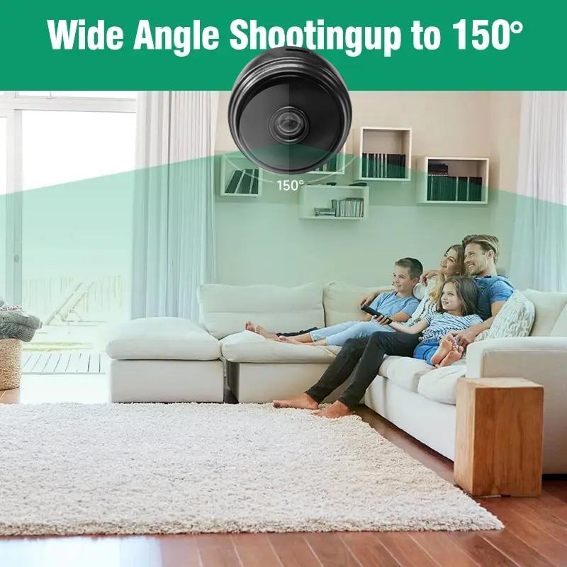 A9 HD Wifi Smart Monitor Surveillance Cameras Sensor Camcorder Web Video Home Safety Wireless Security USB
A9 HD Wifi Smart Monitor Surveillance Cameras Sensor Camcorder Web Video Home Safety Wireless Security USB