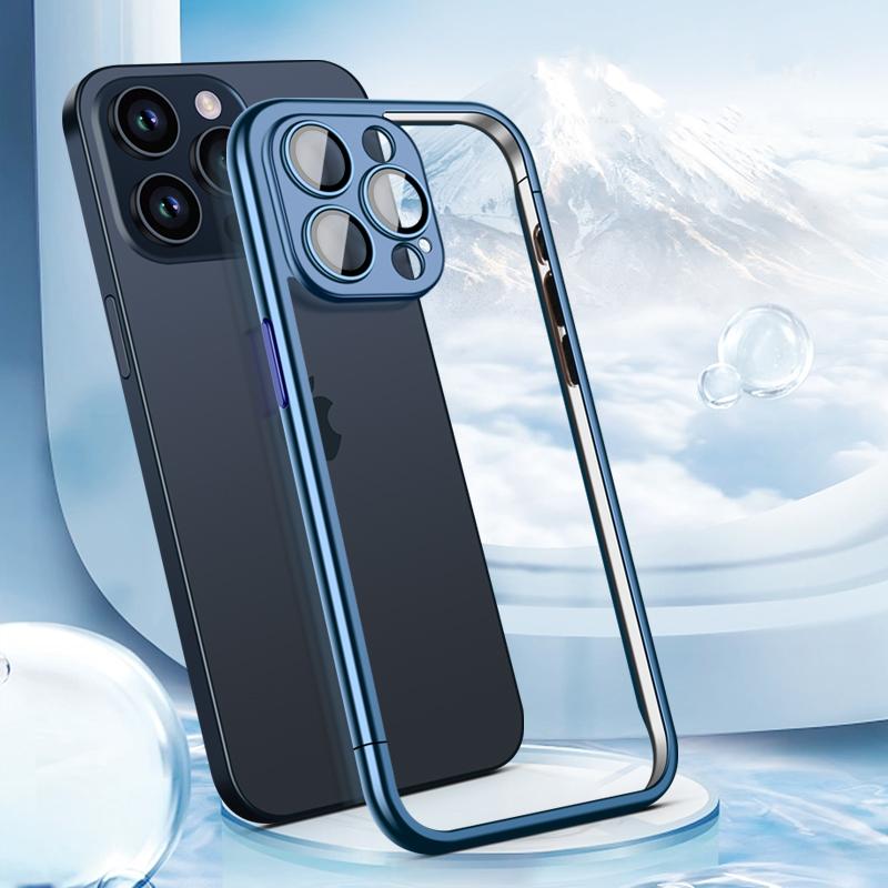 Чехол для телефона с цветной рамкой и покрытием для IPhone 15 Pro Max 14 Pro 13 12, противоударный жесткий ПК-бампер, защитный чехол для телефона
Чехол для телефона с цветной рамкой и покрытием для IPhone 15 Pro Max 14 Pro 13 12, противоударный жесткий ПК-бампер, защитный чехол для телефона