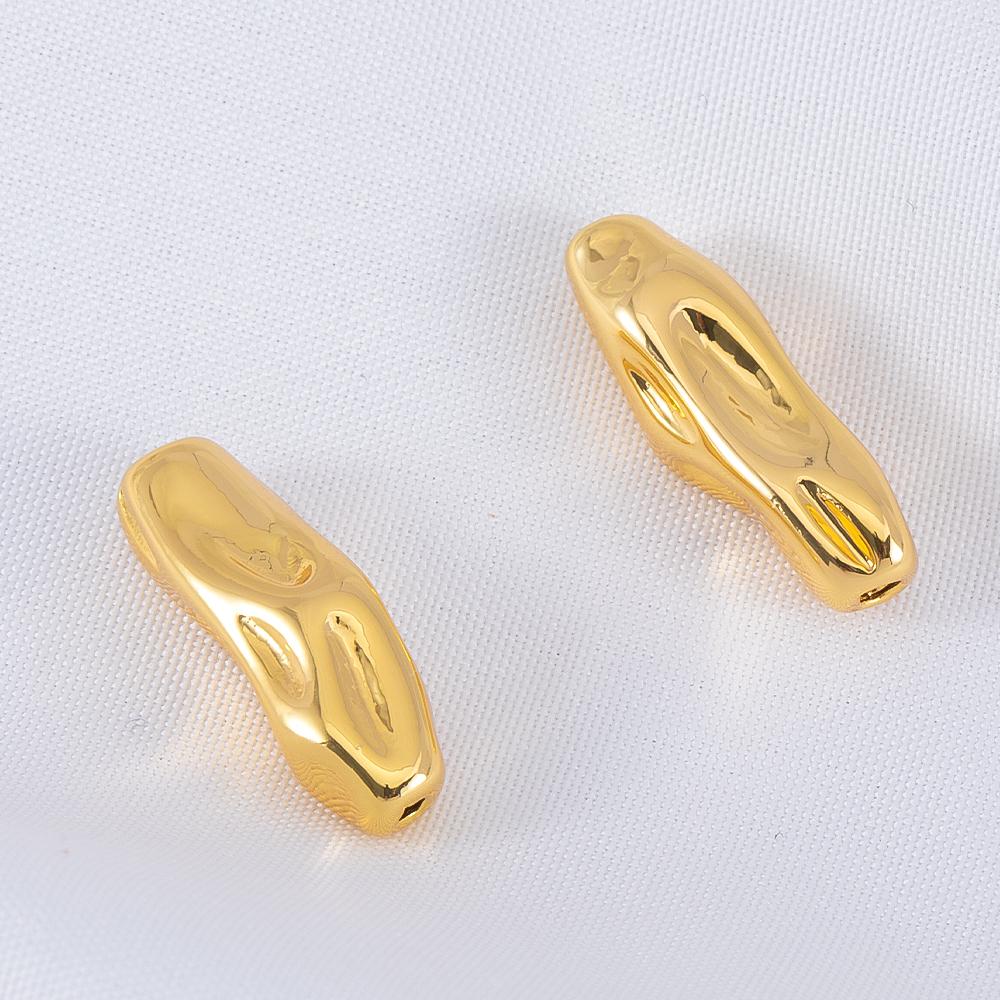 1pc 2Pcs 18mm 18K Gold Color Plated Brass Threaded Long Tube Beads Separator for DIY Bracelet Jewelry Making Material Accessorie 1pc 6x18MM
1pc 2Pcs 18mm 18K Gold Color Plated Brass Threaded Long Tube Beads Separator for DIY Bracelet Jewelry Making Material Accessorie 1pc 6x18MM