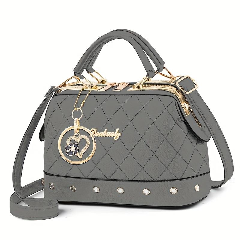 Women s Boston Bag One-shoulder Crossbody Bag серый
Women s Boston Bag One-shoulder Crossbody Bag серый