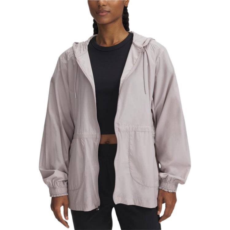 Under Armour Womens Training Series UA Cinch Dry Lightweight Hooded Durable Fashion Jacket Women Jacket Dawn-Gray Pink 1389502-009 L
Under Armour Womens Training Series UA Cinch Dry Lightweight Hooded Durable Fashion Jacket Women Jacket Dawn-Gray Pink 1389502-009 L