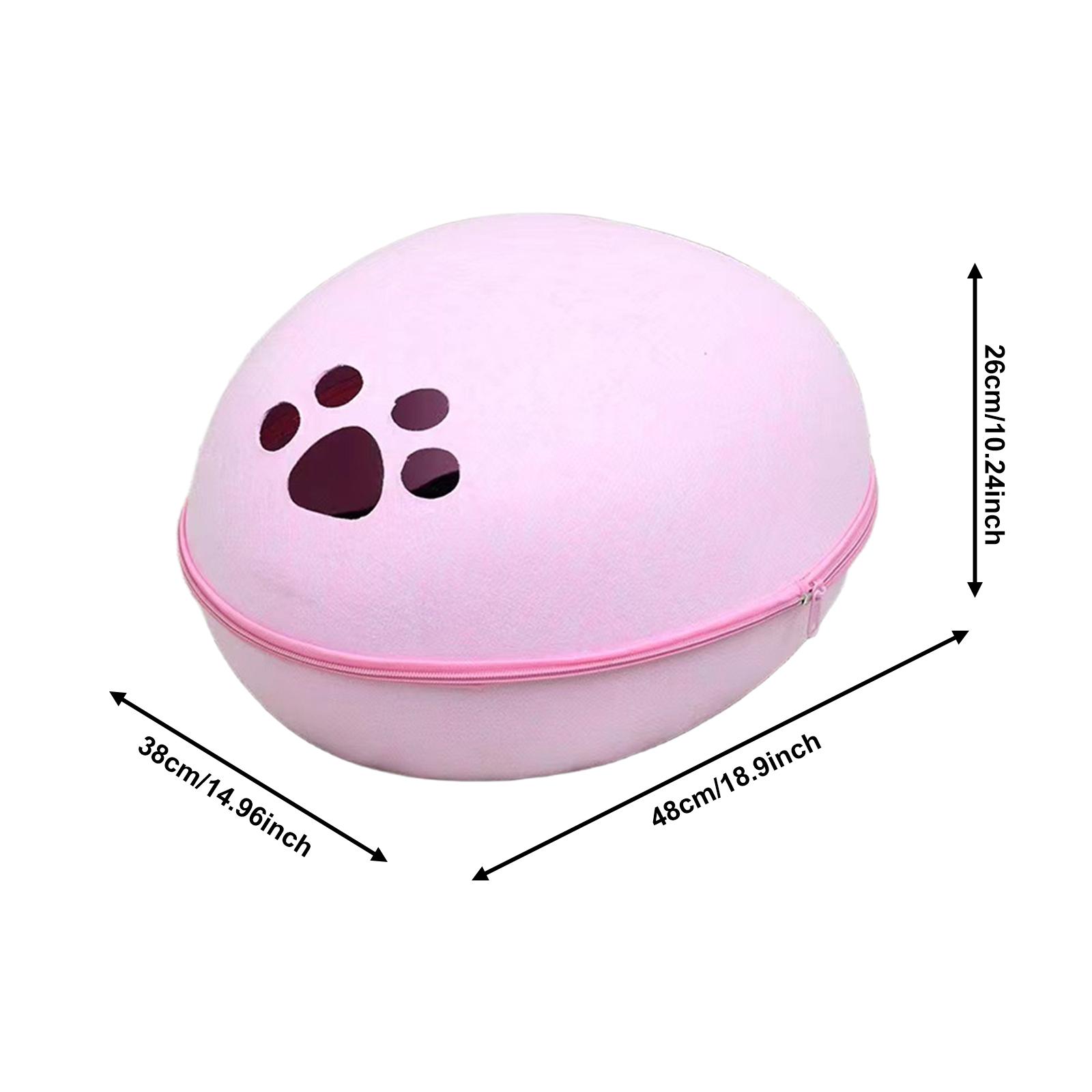 Semi Enclosed Pet Dog House Winter Warm Scratch Resistant Felt Cat Bed Cave for Indoor Cat Tent Pet Sleeping Bed Pets Supplies розовый
Semi Enclosed Pet Dog House Winter Warm Scratch Resistant Felt Cat Bed Cave for Indoor Cat Tent Pet Sleeping Bed Pets Supplies розовый